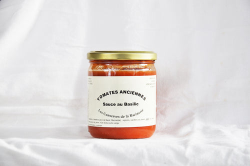 Conserves - Sauce tomates anciennes au basilic - 445 ml