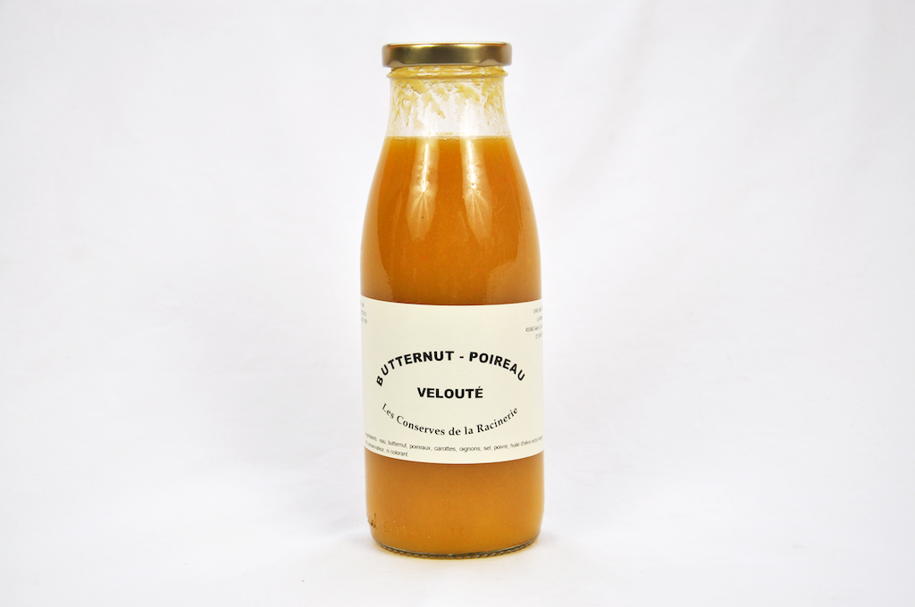 Velouté de butternut / poireau - 0.5 L