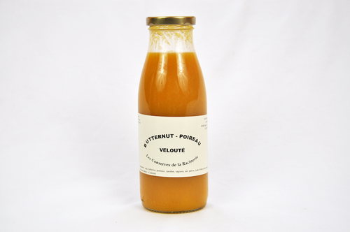 Velouté de butternut / poireau - 1 L